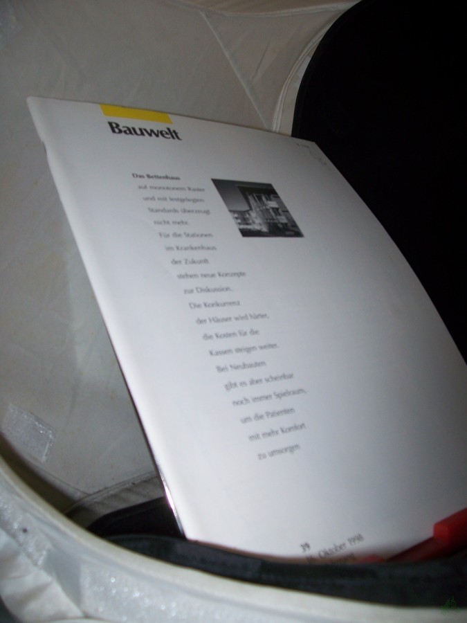 Artikelbild 1 des Artikels “39/1998 Das Bettenhaus “