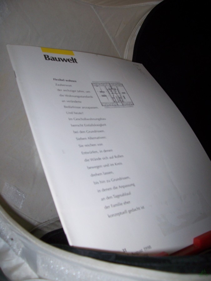 Artikelbild 1 des Artikels “31/1998 Flexibel wohnen “