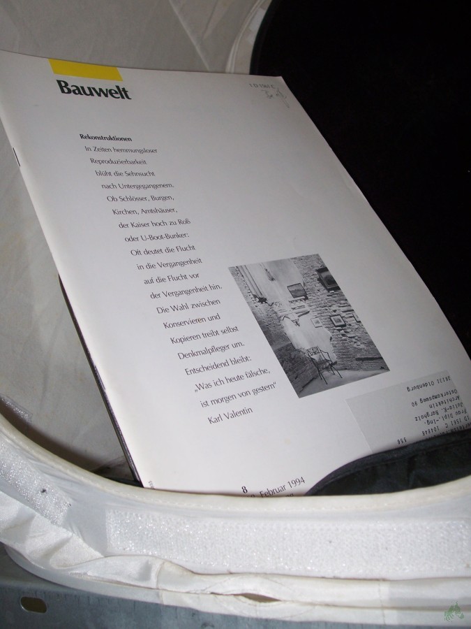 Artikelbild 1 des Artikels “8/1994 Rekonstruktionen “