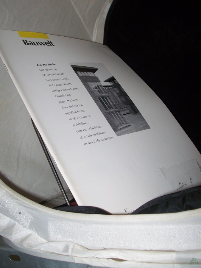 Artikelbild 1 des Artikels “27/1994 Zeit der Klinker “