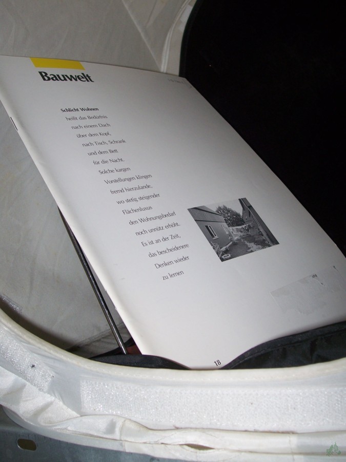 Artikelbild 1 des Artikels “18/1994 schlicht wohnen “