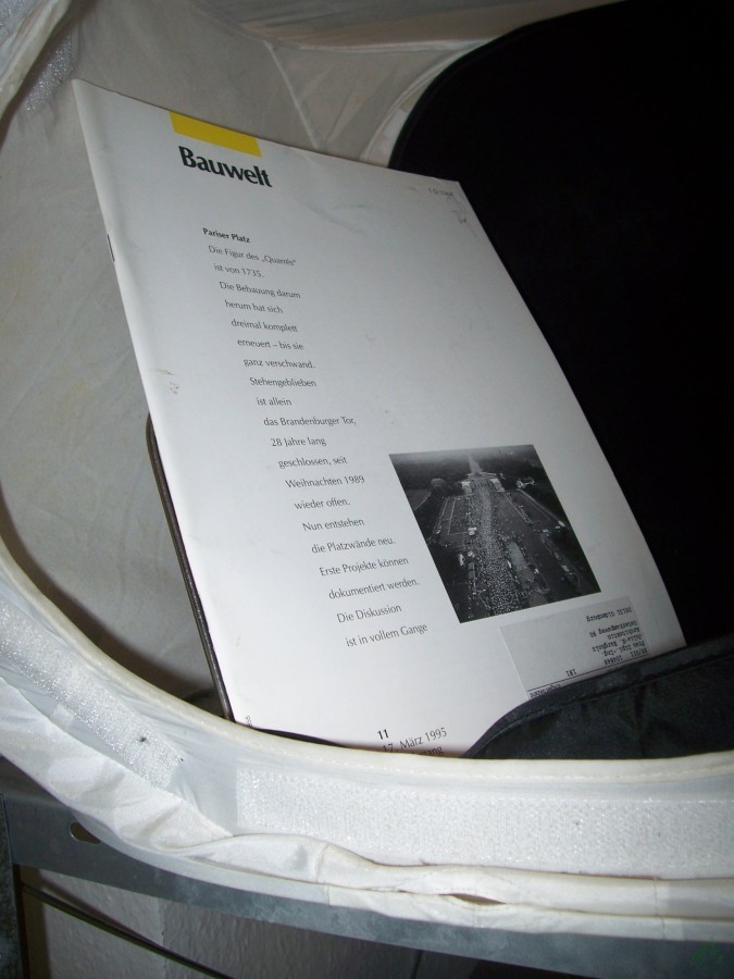 Artikelbild 1 des Artikels “11/1995 Pariser Platz “