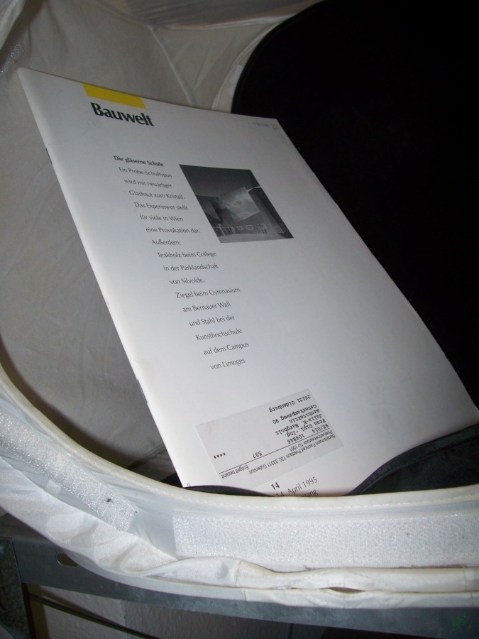 Artikelbild 1 des Artikels “14/1995 die gläserne Schule “