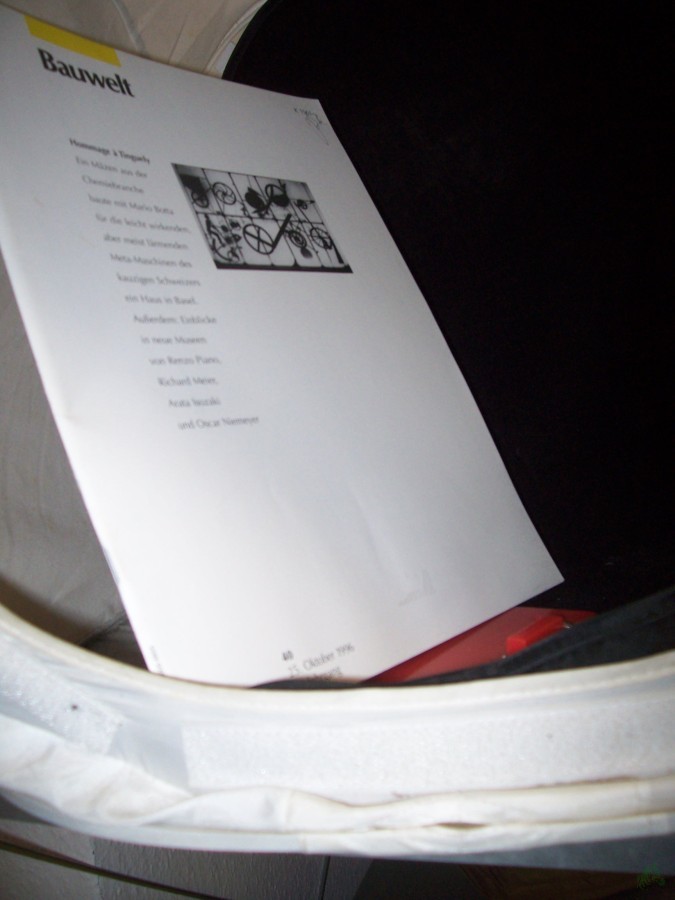 Artikelbild 1 des Artikels “40/1996 Hommage a Tinguely “