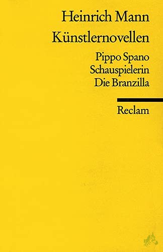 Artikelbild 1 des Artikels “Künstlernovellen / Heinrich Mann. Nachw. von Heide Eilert “