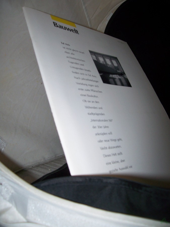 Artikelbild 1 des Artikels “15/1992 Tel Aviv “