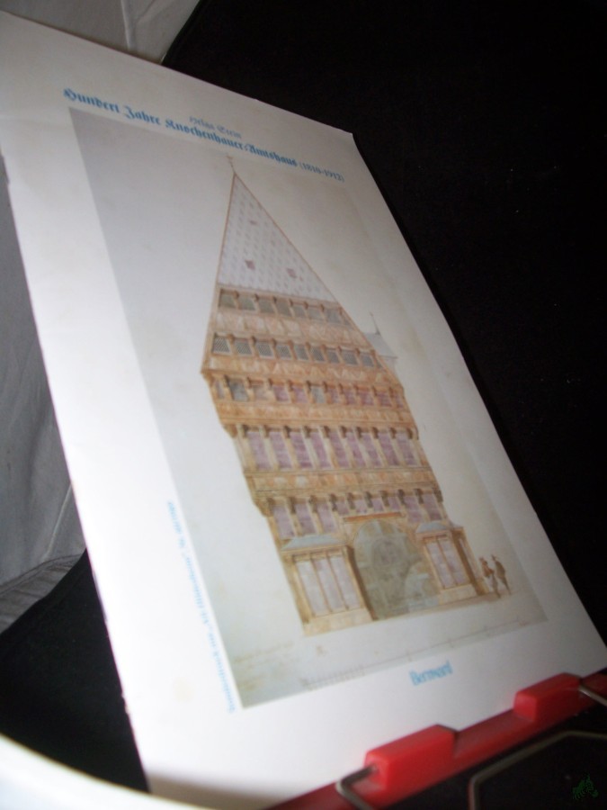 Artikelbild 1 des Artikels “Hundert Jahre Knochenhauer Amtshaus 1810 - 1912 “