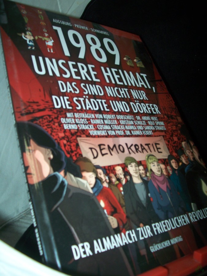 Artikelbild 1 des Artikels “1989 : unsere Heimat, das sind nicht nur die Städte und Dörfer ; der Almanach zur friedlichen Revolution / Augsburg ; Prüwer ; Schwarwel. Mit Beitr. von Robert Dobschütz... “