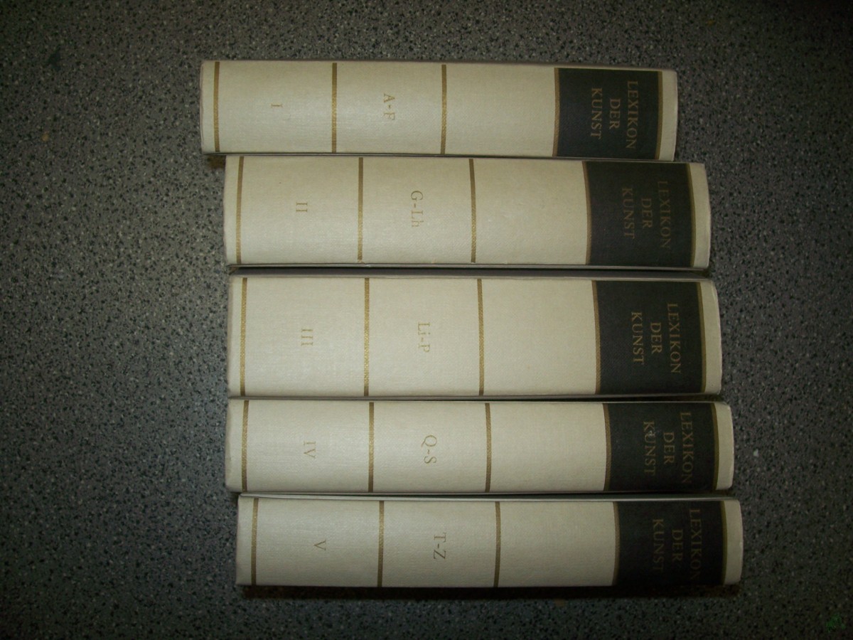 Artikelbild 1 des Artikels “Lexikon der Kunst : in 5 Bänden. ; Architektur, bildende Kunst, angewandte Kunst, Industrieformgestaltung, Kunsttheorie / hrsg. von Ludger Alscher... “