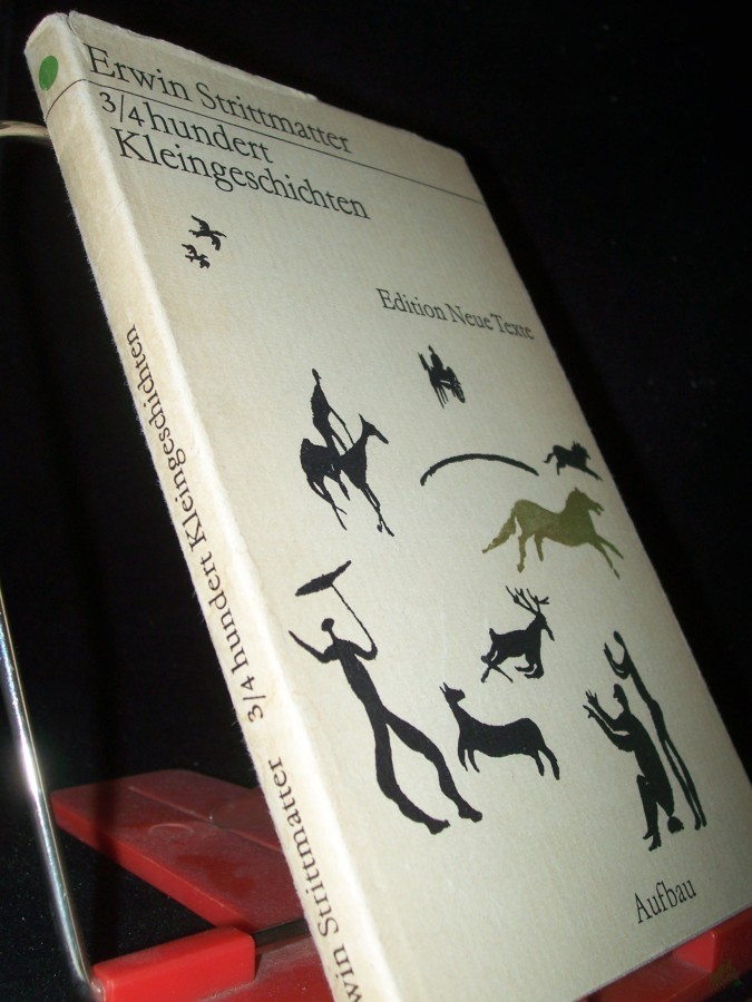 Product image 1 of the product “3/4Dreiviertelhundert Kleingeschichten / Erwin Strittmatter ”
