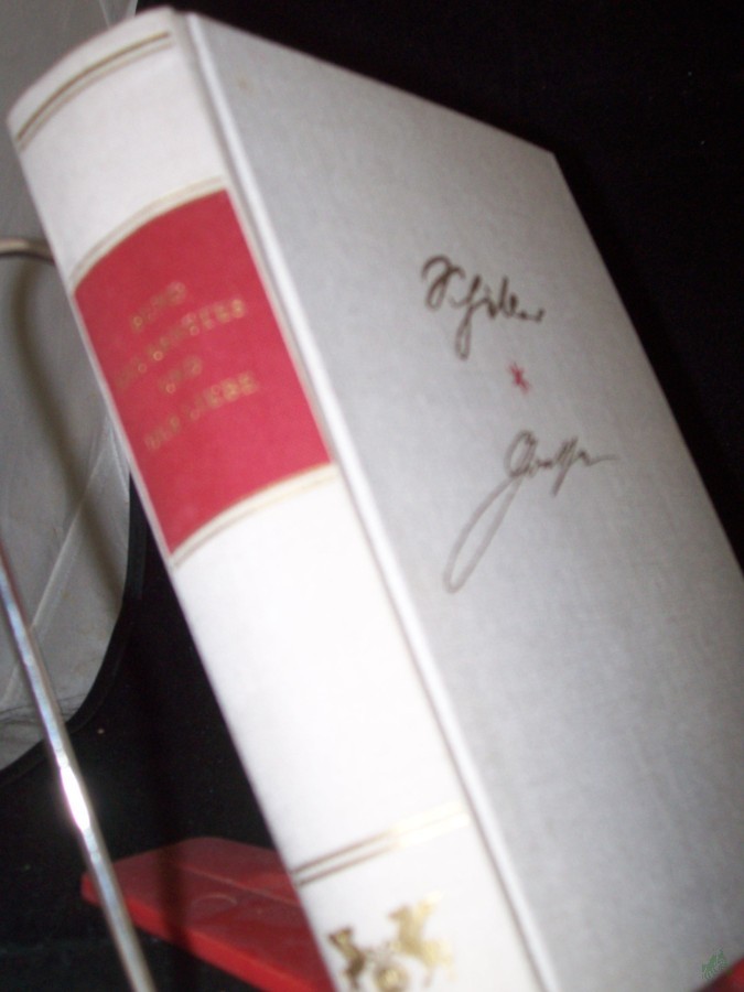 Product image 1 of the product “Bund des Ernstes und der Liebe : Die Freundschaft zwischen Schiller u. Goethe im Spiegel ihres Briefwechsels / Dargest. v. Herbert Scurla ”