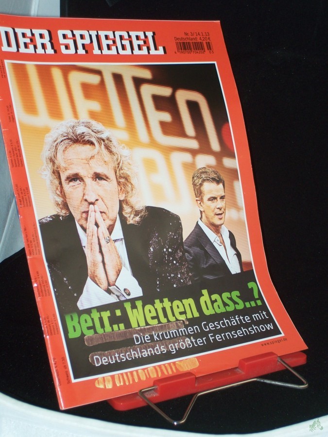 Artikelbild 1 des Artikels “3/2013, Betr: Wetten dass.....? “