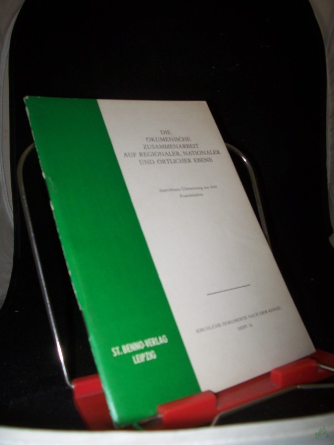 Product image 1 of the product “Die ökumenische Zusammenarbeit auf regionaler, nationaler und örtlicher Ebene. Approbierte Übersetzung aus dem Französischen. Kirchliche Dokumente nach dem Konzil, Heft 16 ”