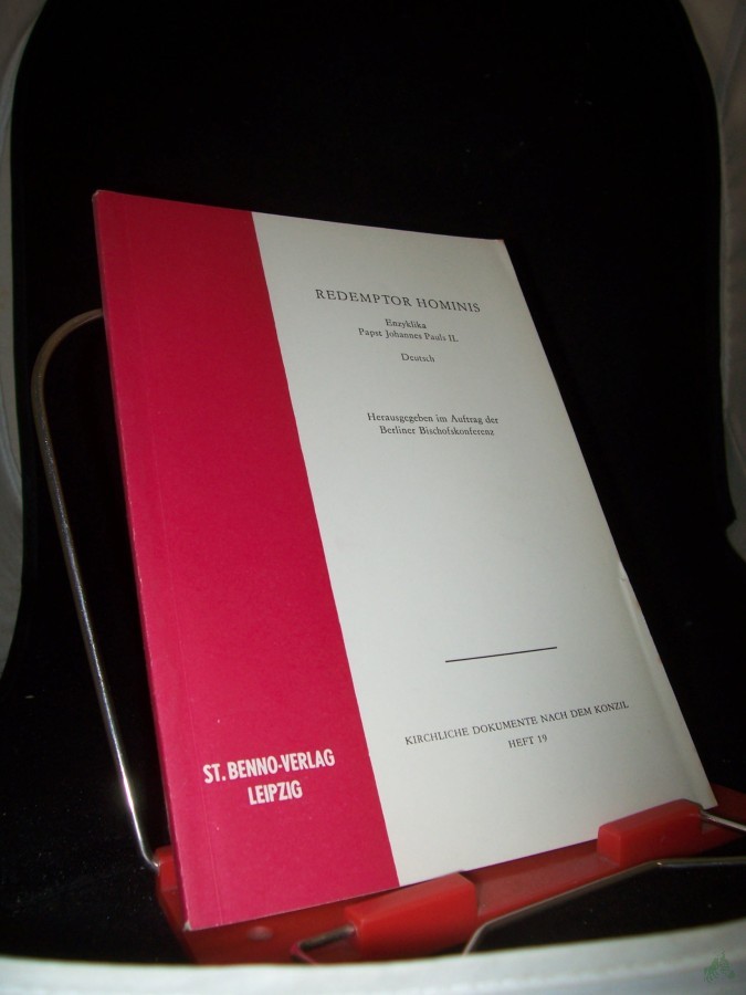 Product image 1 of the product “Redemptor hominis : Enzyklika Papst Johannes Pauls II. ; dt. Übers. ”