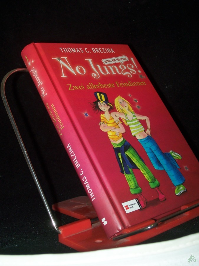 Artikelbild 1 des Artikels “Brezina, Thomas: No Jungs! - Zutritt nur für Hexen Teil: [1]., Zwei allerbeste Feindinnen / mit Ill. von Betina Gotzen-Beek “
