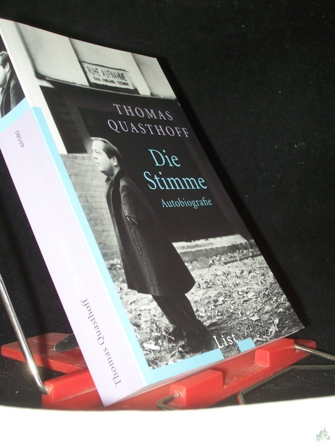 Product image 1 of the product “Die Stimme : Autobiographie / Thomas Quasthoff. Aufgezeichnet von Michael Quasthoff ”