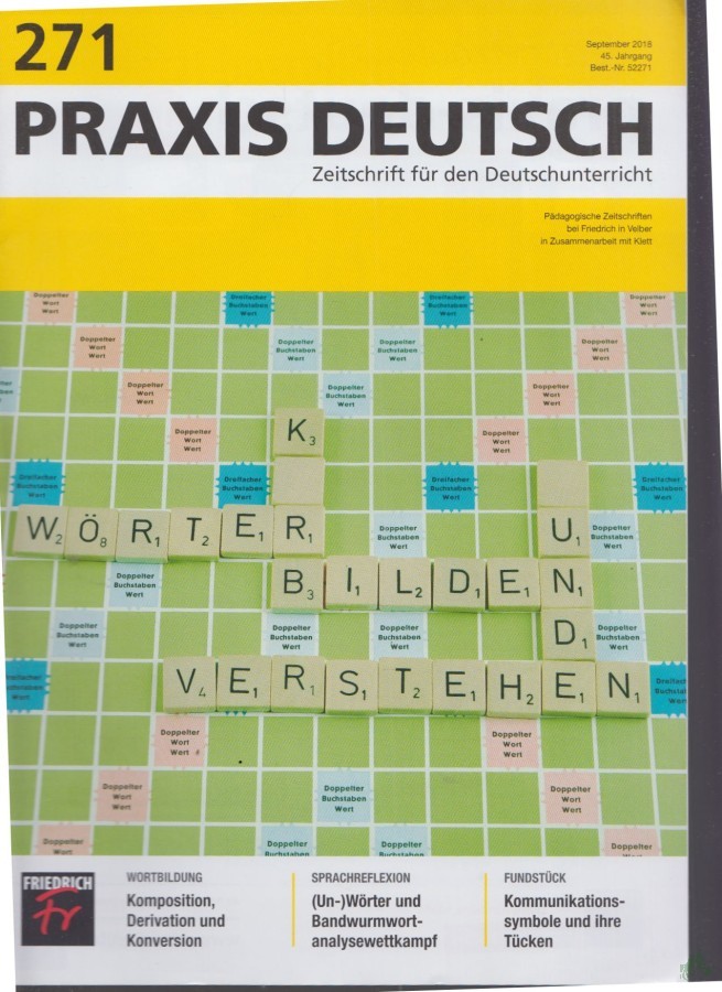 Artikelbild 1 des Artikels “9/2018 Wörter bilden und verstehen “