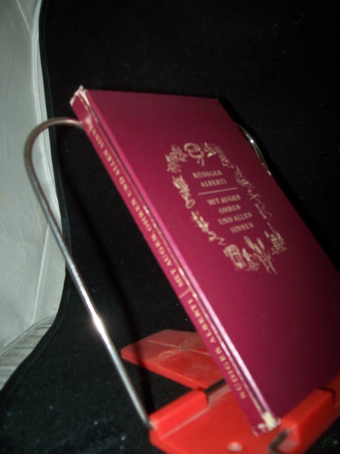 Product image 1 of the product “Mit Augen, Ohren und allen Sinnen / Rüdiger Alberti. [Textill. von Peter Dietzsch] ”