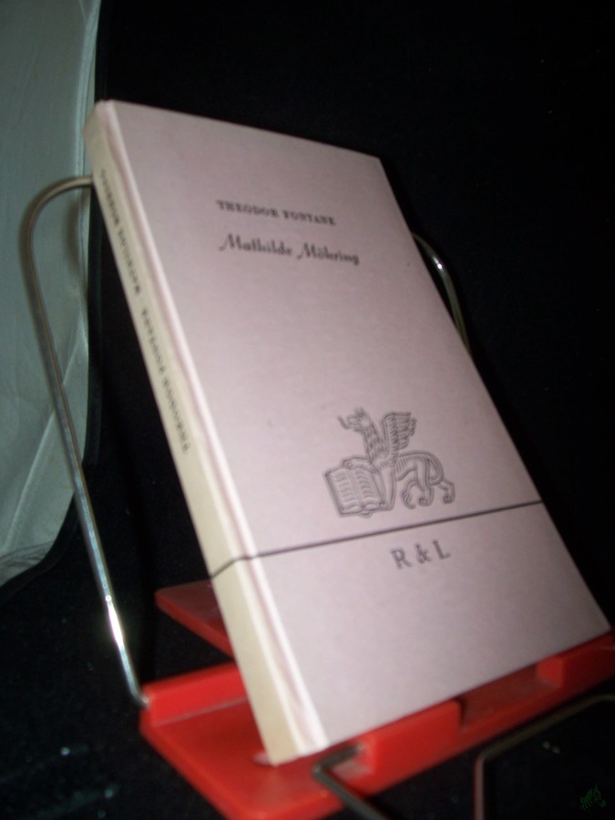 Product image 1 of the product “Mathilde Möhring : [Roman] / Theodor Fontane ”