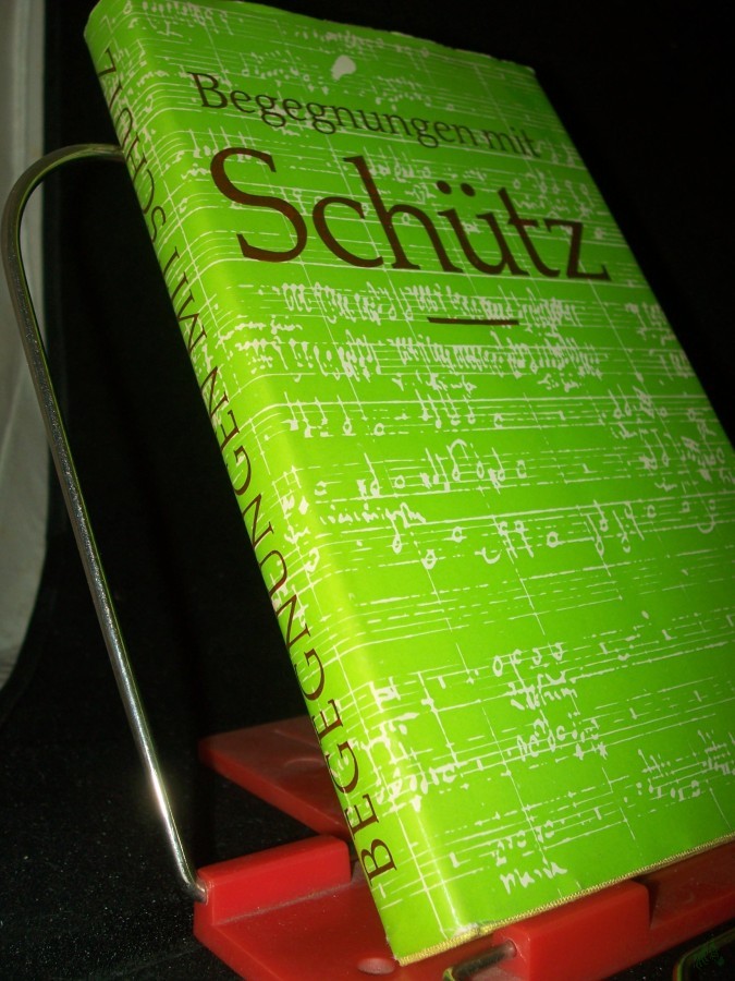 Artikelbild 1 des Artikels “Begegnungen mit Heinrich Schütz : Erzählungen über Leben u. Werk d. Henricus Sagittarius / [zsgest. von Rolf Grunow] “