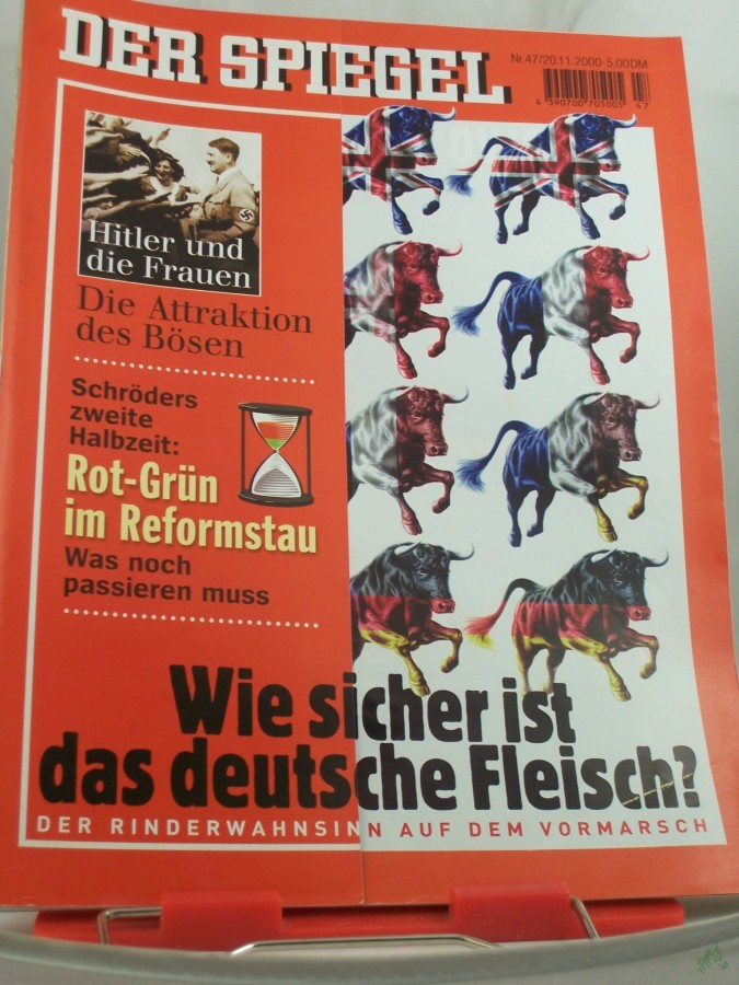 Product image 1 of the product “47/2000, Wie sicher ist das deutsche Fleisch? ”