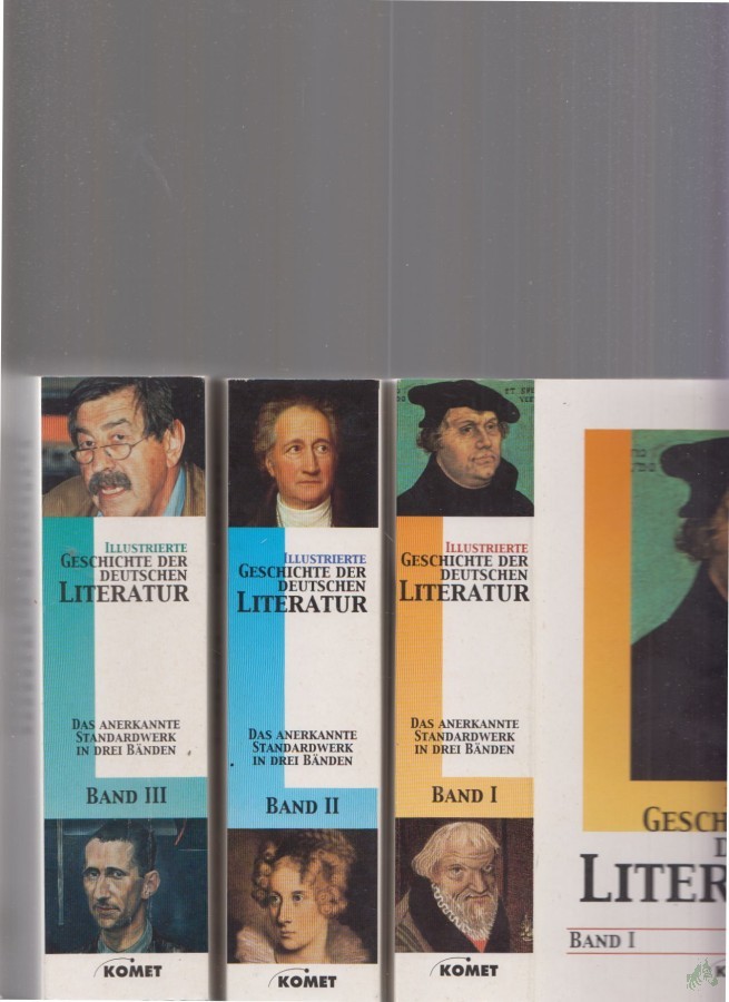 Product image 1 of the product “Illustrierte Geschichte der deutschen Literatur : in sechs Bänden ; [das anerkannte Standardwerk in drei Bänden] ; / von Anselm Salzer und Eduard von Tunk. Neubearb. und Aktualisierung von Claus Heinrich ; Jutta Münster-Holzlar ”