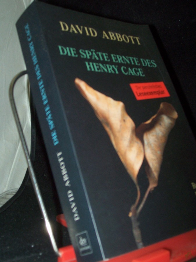 Artikelbild 1 des Artikels “Die späte Ernte des Henry Cage : Roman / David Abbott “
