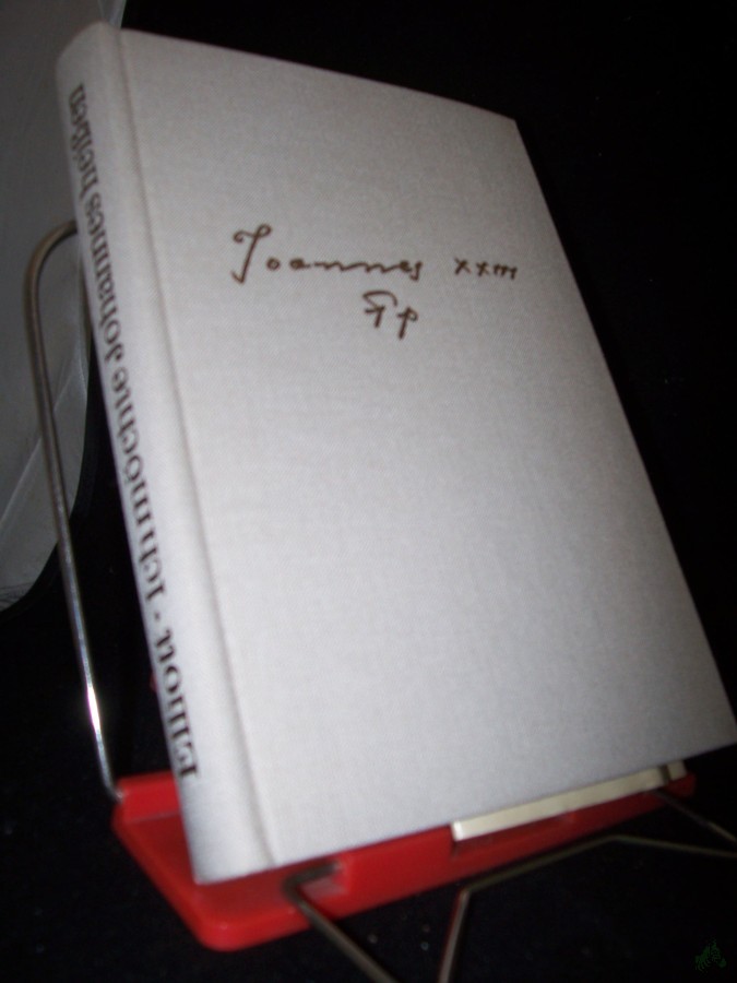 Product image 1 of the product “Ich möchte Johannes heissen : d. Leben e. grossen Papstes / Lawrence Elliott. [Hrsg. u. bearb. von Alfred u. Elisabeth Kumpf. Ins Dt. übertr. von Heinz Graef u. Hans Schmidthüs] ”