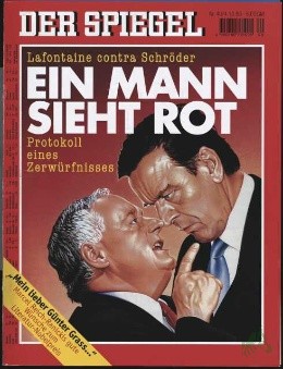 Product image 1 of the product “40/1999, Ein Mann sieht rot, Lafontaine contra Schröder ”