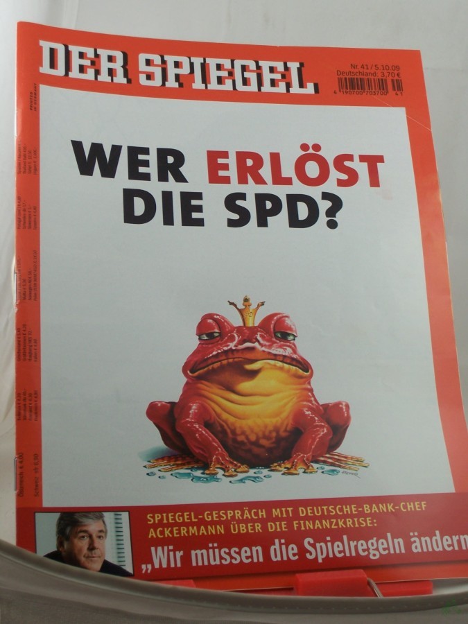 Artikelbild 1 des Artikels “41/2009, Wer erlöst die SPD? “