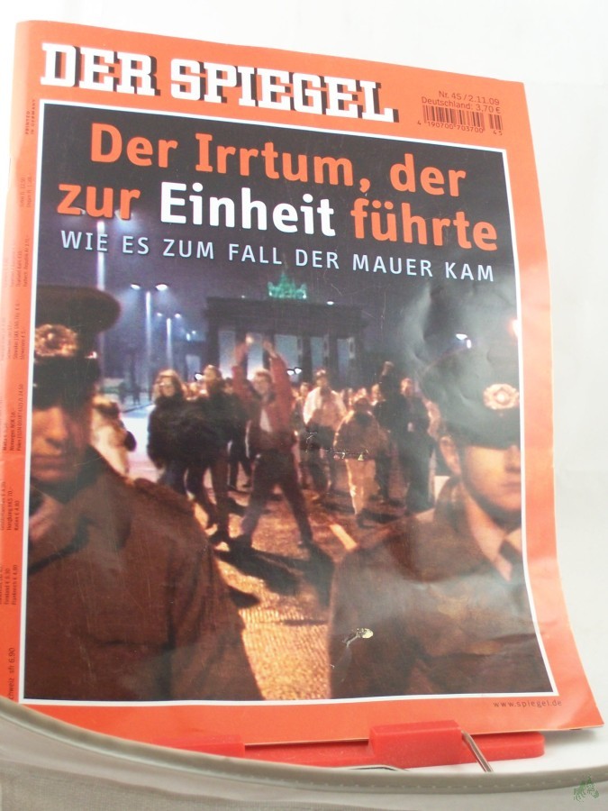 Artikelbild 1 des Artikels “45/2009, Der Irrtum, der zur Einheit führte “