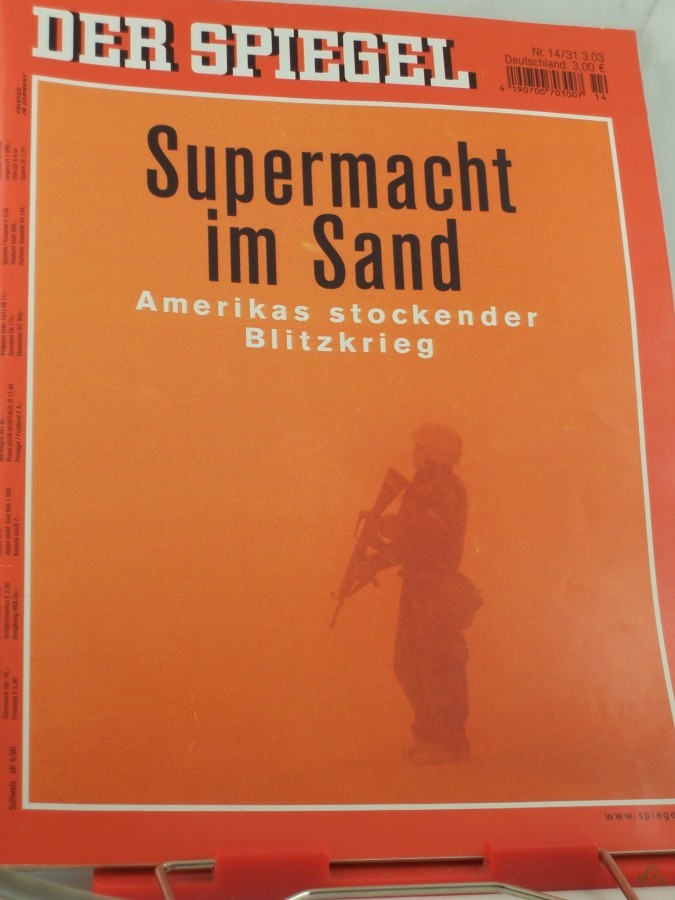 Product image 1 of the product “14/2003, Supermacht im Sand ”