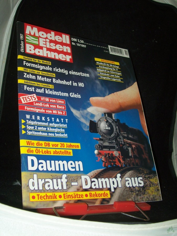 Artikelbild 1 des Artikels “10/1997 Daumen drauf, Dampf aus “