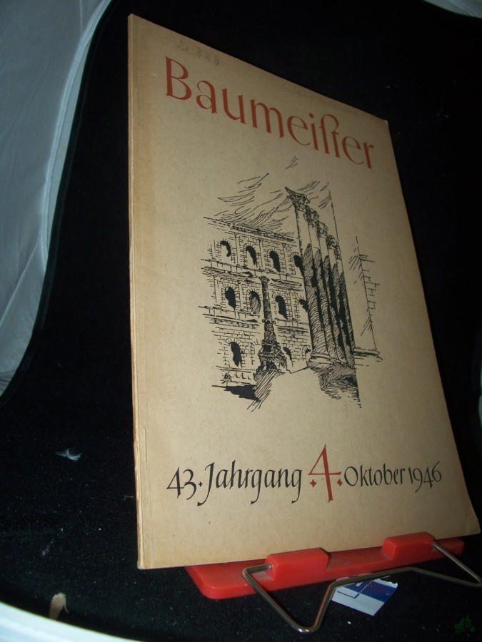 Product image 1 of the product “Oktober 1946, 43. Jahrgang ”