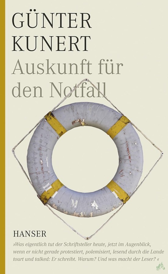 Product image 1 of the product “Auskunft für den Notfall / Günter Kunert. Hrsg. von Hubert Witt ”