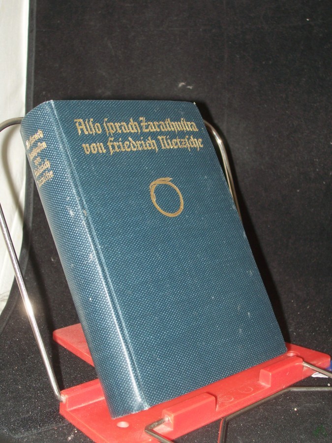 Artikelbild 1 des Artikels “Also sprach Zarathustra : Ein Buch für Alle u. Keinen / Von Friedrich Nietzsche “