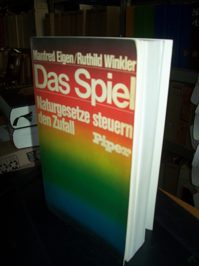 Product image 1 of the product “Das Spiel : Naturgesetze steuern d. Zufall / Manfred Eigen ; Ruthild Winkler. [Zeichn. von Jutta Winter nach Entwürfen von Ruthild Winkler] ”