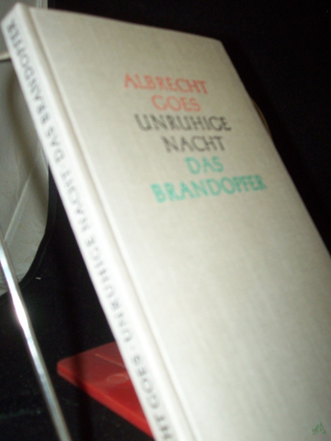 Artikelbild 1 des Artikels “Unruhige Nacht, das Brandopfer “