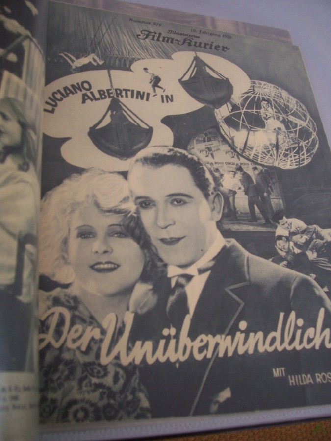 Artikelbild 1 des Artikels “Nummer 919, 1928, Der Unüberwindliche mit Hilda Rosch “