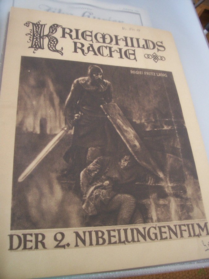 Artikelbild 1 des Artikels “Nummer 19, Kriemhilds Rache, Der 2. Nibelungenfilm, Regie Fritz Lang “
