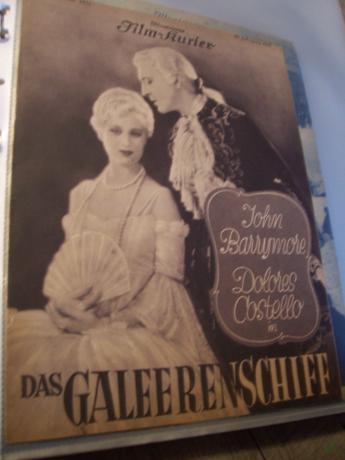 Artikelbild 1 des Artikels “Nummer 1032, 1928, Das Galeerenschiff, mit John Barrymore und Dolores Costello “