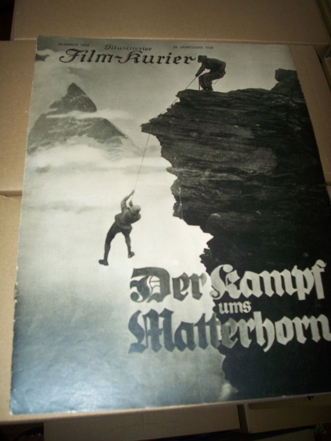 Artikelbild 1 des Artikels “Nummer 1006, 1928, Der Kampf ums Matterhorn “
