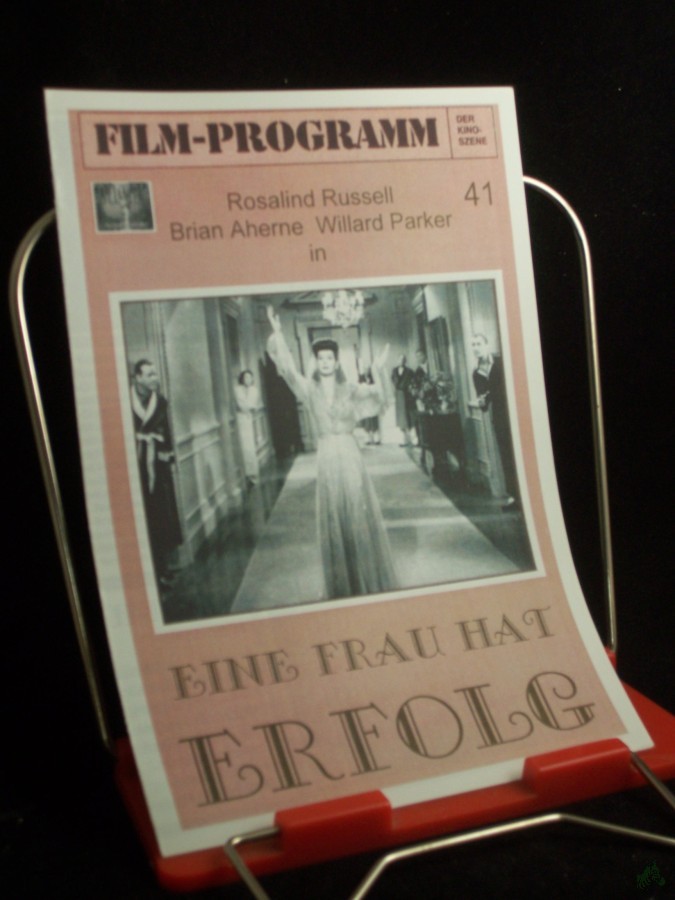 Artikelbild 1 des Artikels “Nr. 41, o. J., Eine Frau hat Erfolg “