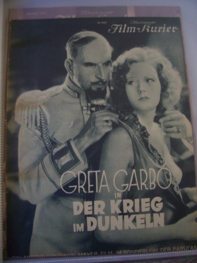 Artikelbild 1 des Artikels “Nummer 1082, Der Krieg im Dunkeln, mit Greta Garbo “