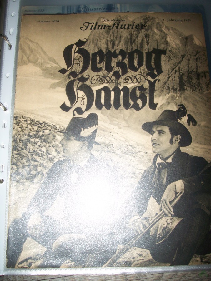Artikelbild 1 des Artikels “Nummer 1050, 1929, Herzog Hansl “