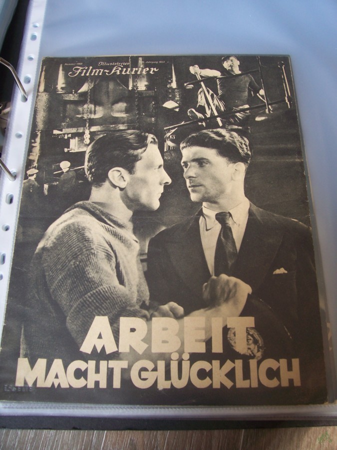 Artikelbild 1 des Artikels “Nummer 1968, 1933, Arbeit macht glücklich “