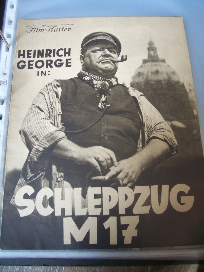 Product image 1 of the product “Nummer 1954, 1933, Schleppzug M17, mit Heinrich George ”