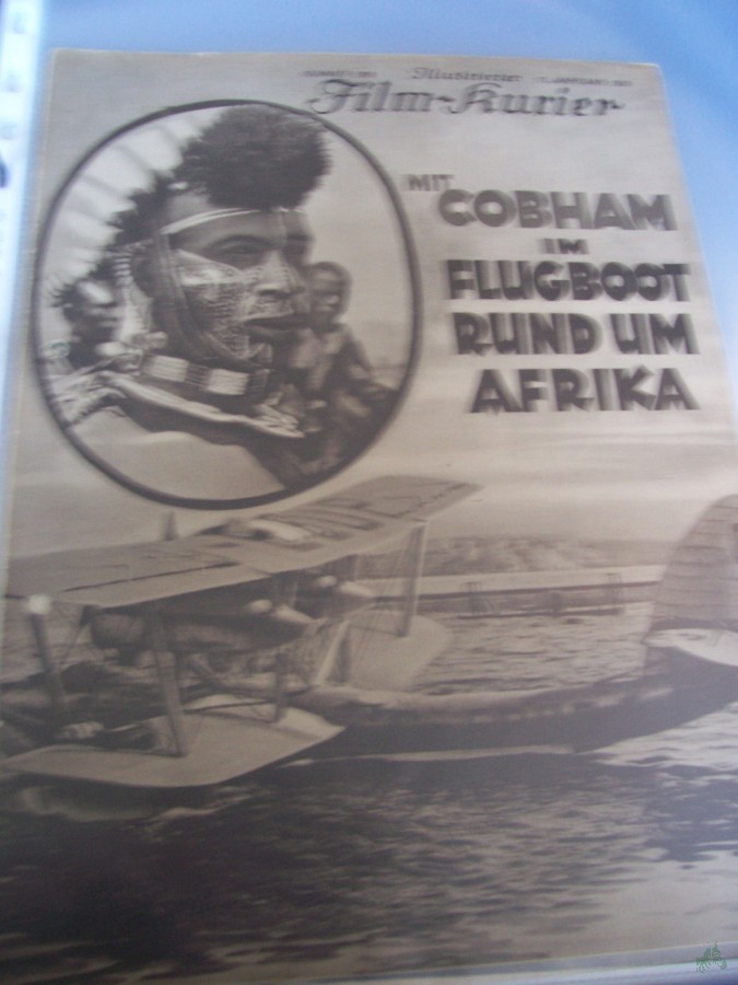 Artikelbild 1 des Artikels “Nummer 1218, 1929, Im Flugboot rund um Afrika, mit Cobham “