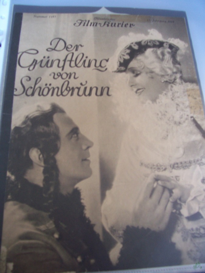 Artikelbild 1 des Artikels “Nummer 1197, 1929, Der Günstling von Schönbrunn “