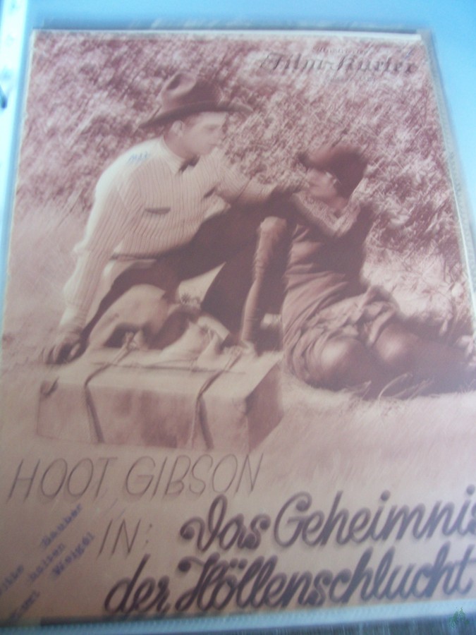 Artikelbild 1 des Artikels “Nummer 1187, 1929, Das Geheimnis der Höllenschlucht, mit Hoot Gibson “